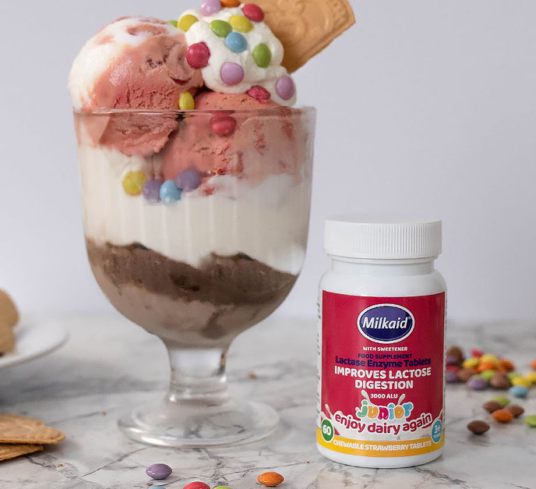 Settle your child’s lactose intolerance symptoms with Milkaid® Junior